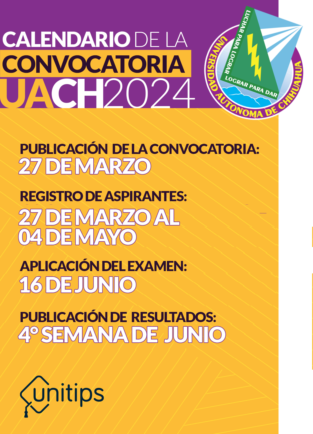 Convocatoria UACH 2024